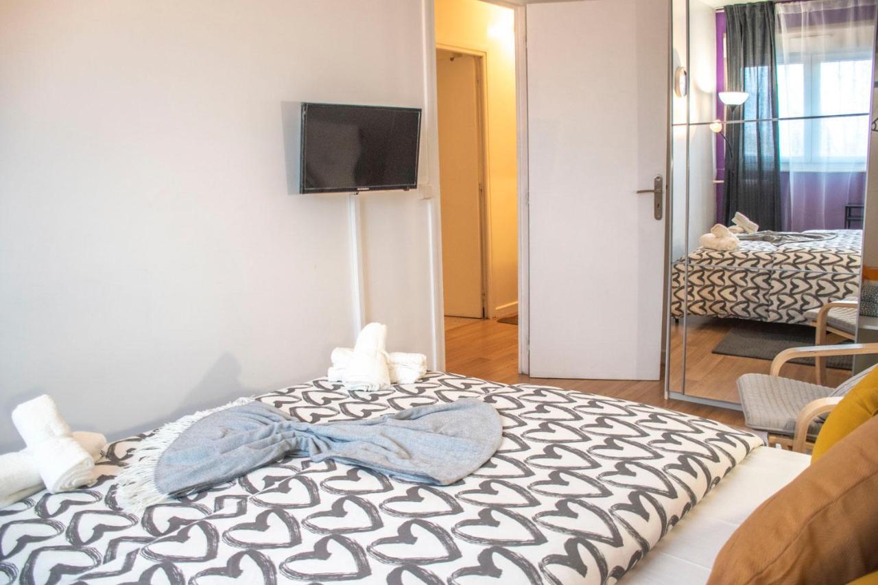 Apartment Villeneuve Stade De France Free Parking Wifi ภายนอก รูปภาพ